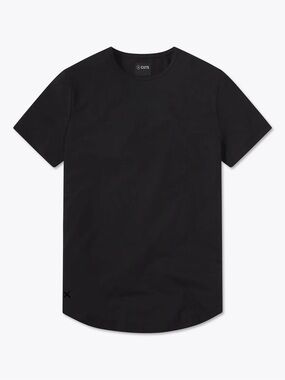 Cuts Clothing Black Short Sleeve Crew Tee